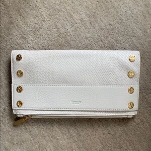 Hammitt Ryan in Marshmallow Snake with Brushed Gold Heirloom Rivets!! LIKE NEW!!